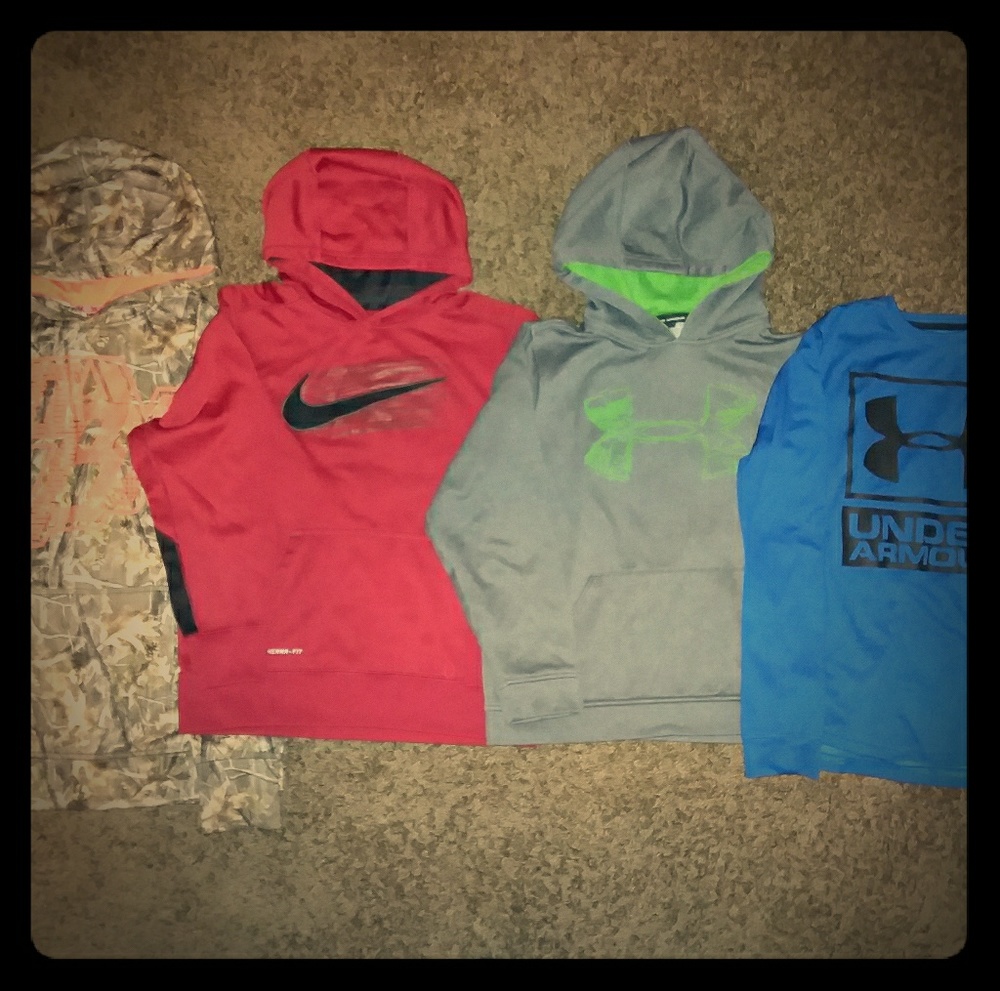 Youth boys thermals fit sweatshirts